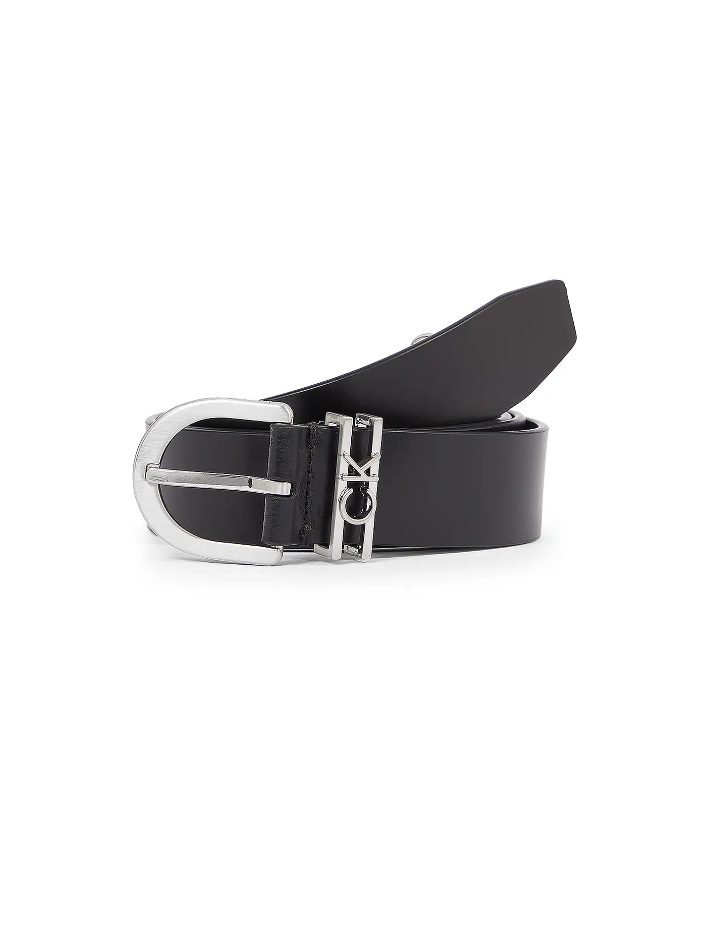 CALVIN KLEIN | Ledergürtel | schwarz